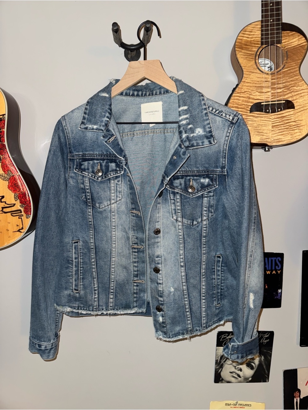 Denim Trucker Jacket - Light Blue